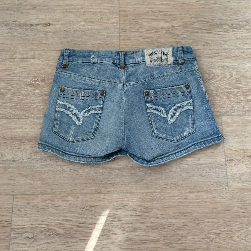 Vintage Angel Jean Blue Denim Shorts Size L